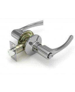 Ручка защела Fuaro 829 CP-E (хром, ключ/фиксатор)
